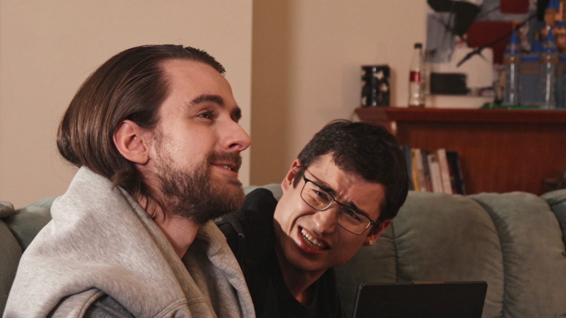Comedic project still